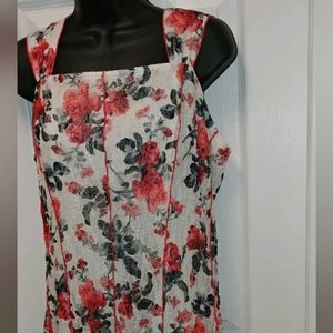 Linea Domani sleeveless floral dress